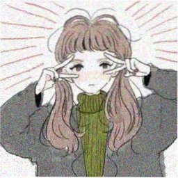 读者头像，围巾与耳机造型的观众插画
